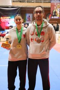 Salomé Guiomar conquista mais três pódios em Karate Shotokan