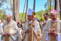 3 mil peregrinos da Diocese juntaram-se em Abrantes numa Eucaristia antes da viagem para Lisboa (c/áudio e fotos)  