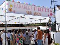 A «Ti Beatriz» fez 100 anos e a Cabeça Gorda esteve em festa (c/áudio e fotos)