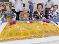 A «Ti Beatriz» fez 100 anos e a Cabeça Gorda esteve em festa (c/áudio e fotos)