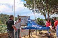 Hasteada a Bandeira Azul nas praias fluviais de Aldeia do Mato e Fontes (c/áudio e fotos)