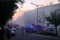 Ler notícia: Incêndio em prédio faz oito feridos leves (c/áudio) ATUALIZADA