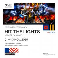 Ler notícia: Exposição de Fotografia «Hit the Lights» na Galeria Municipal