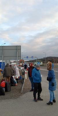 Grupo de ex-militares Abrantinos em missão de resgate de refugiados chegou à fronteira próximo de Lviv (C/ÁUDIO, VÍDEO e FOTOS) 