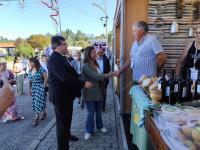 Ministra da Juventude abriu Feira Enchidos, Queijo e Mel e anunciou encontro nacional na área da Violência Doméstica(c/áudio e fotos)