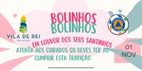 Ler notícia: Município promove campanha de sensibilização para a tradição de ‘Pedir os Bolinhos’