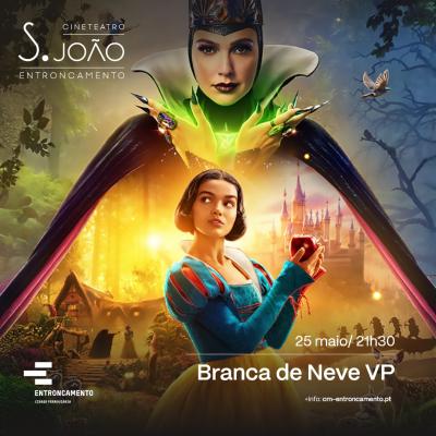 Cartaz Cinema Infantil “Branca de Neve”