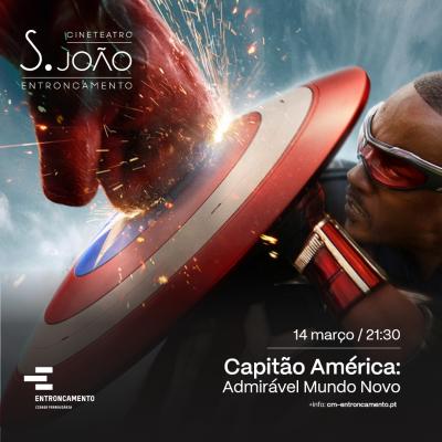 Cartaz Cinema “Capitão América: Admirável Mundo Novo”