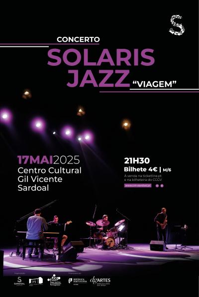 Cartaz Concerto Solaris Jazz - 