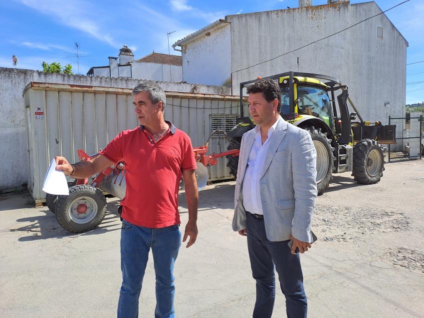 Deputados do PSD visitaram concelho. João Moura diz que a ministra da Agricultura devia ouvir a Associação de Agricultores da sua terra (c/áudio) 