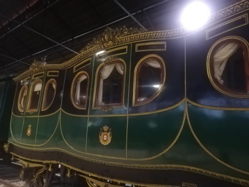 Museu ferroviário convida a entrar no Comboio Real