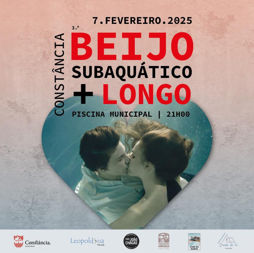 Piscina Municipal promove o 3.º Beijo Subaquático + Longo