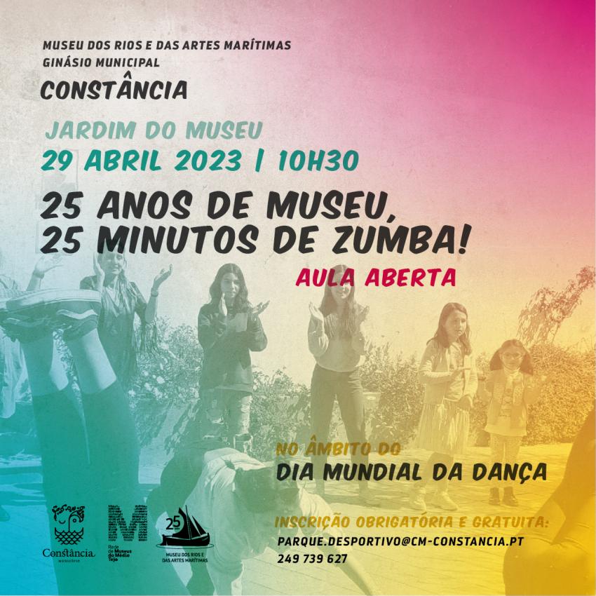 Dia Mundial da Dança comemorado com «25 Anos de Museu, 25 minutos de Zumba!»