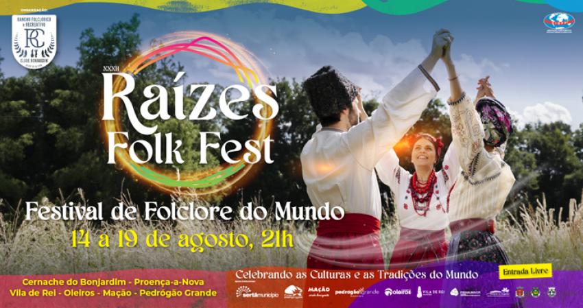 “Raízes Folk Fest” apresenta Folclore do Mundo de 14 a 19 de agosto