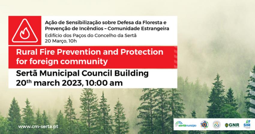 Sessão sobre defesa da floresta dirigida à comunidade estrangeira